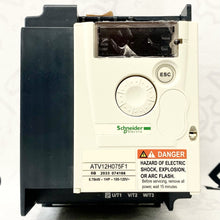 Load image into Gallery viewer, Schneider Electric ATV12H075F1 Altivar 12 Variable Frequency Drive 0.75kW 1HP0