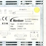 Nordson XV-460-57TQB-1-1R-4, SKU 105008-9B — original stock identification and condition photo