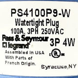 Pass & Seymour PS4100P9-W, SKU 197008-13E — original stock identification and condition photo