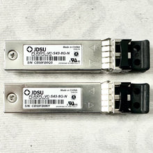 Load image into Gallery viewer, JDSU PLRXPL-VC-S43-8G 10G SFP+ SR 850nm Optical Transceiver Lot of 20
