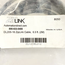 Load image into Gallery viewer, Automation Direct PLC DL205-16 ZipLink Cable 6.5ft (2M) 1
