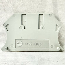 Load image into Gallery viewer, Allen Bradley 1492-EBJ3 Grey End Barrier Snap-On Terminal Block Lot of 211
