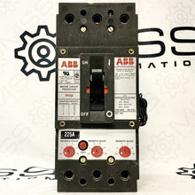 Load image into Gallery viewer, ABB TF2225 Circuit Breaker 225A 2 Pole 600V T-Frame MCCB Bolt-On0
