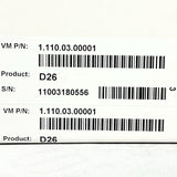Vivax D26-MX, SKU 585016-16A — original stock identification and condition photo
