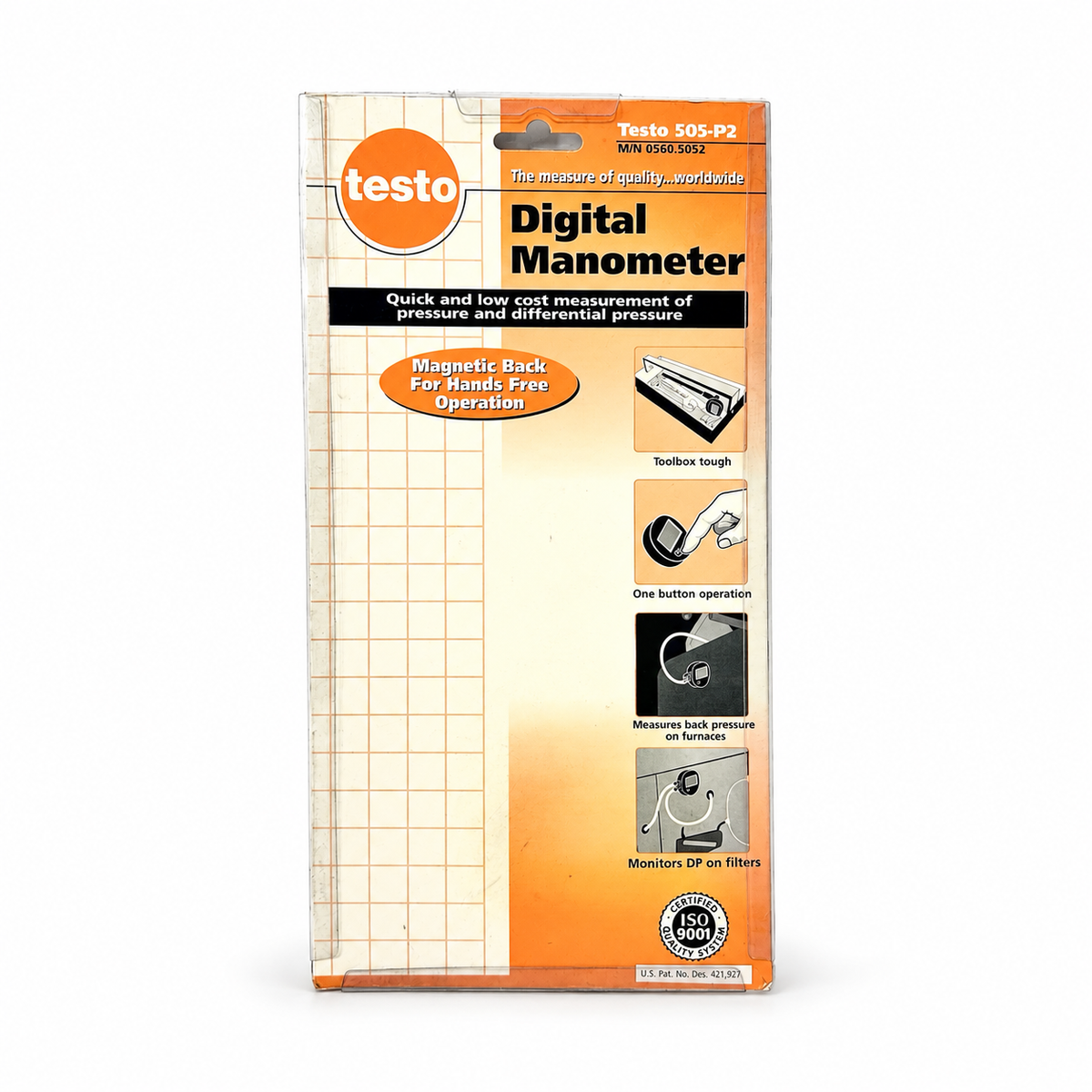 Testo 505-P2, SKU 784001-7D — representative product rendition