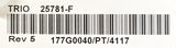 Asea Brown Boveri 25781-F 177G0040/PT/4117 — original MSS product photo 2