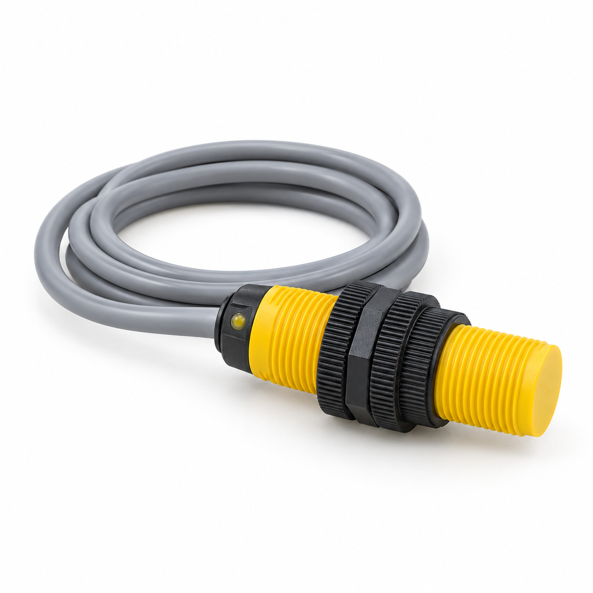 Turck BI2-P12-Y0X representative studio rendition; actual item condition and markings may vary.
