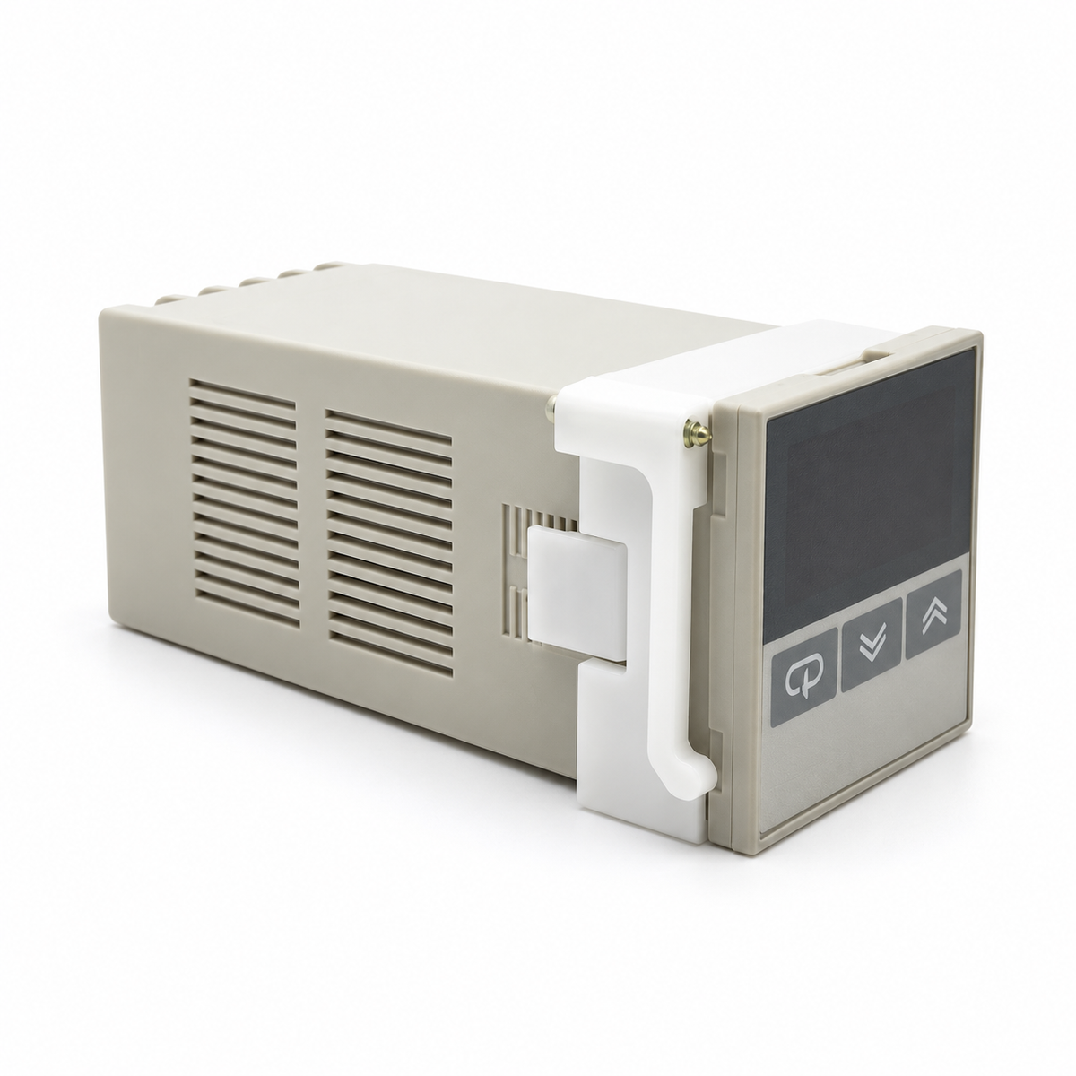 Omron E5CS-Q1Kjx-DIN representative studio rendition; actual item condition and markings may vary.