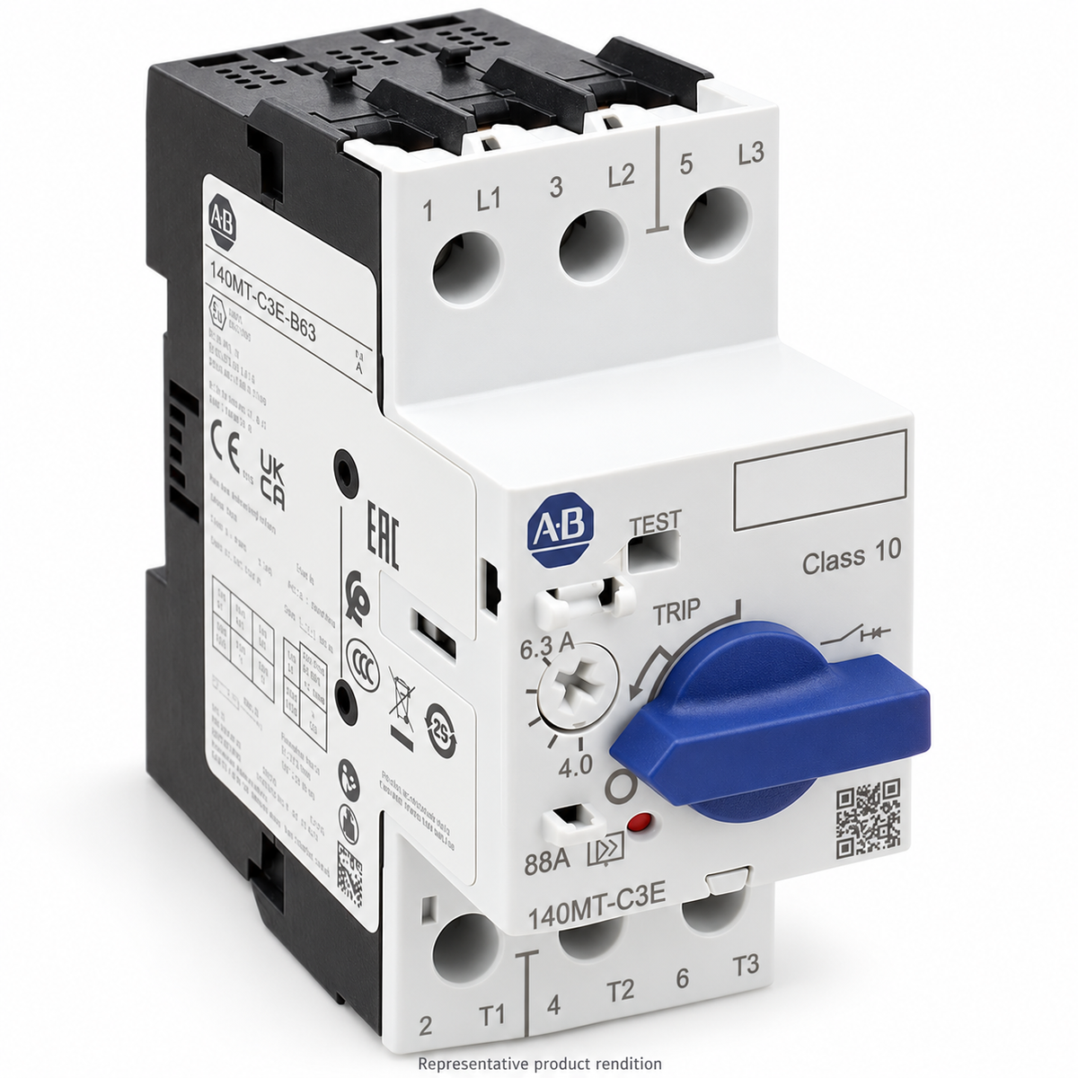 Allen Bradley 140MT-C3E-B63 — Representative product rendition