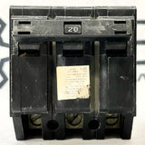 Crouse-Hinds Type MP-A 20A 3-Pole Circuit Breaker — original stock photo 1