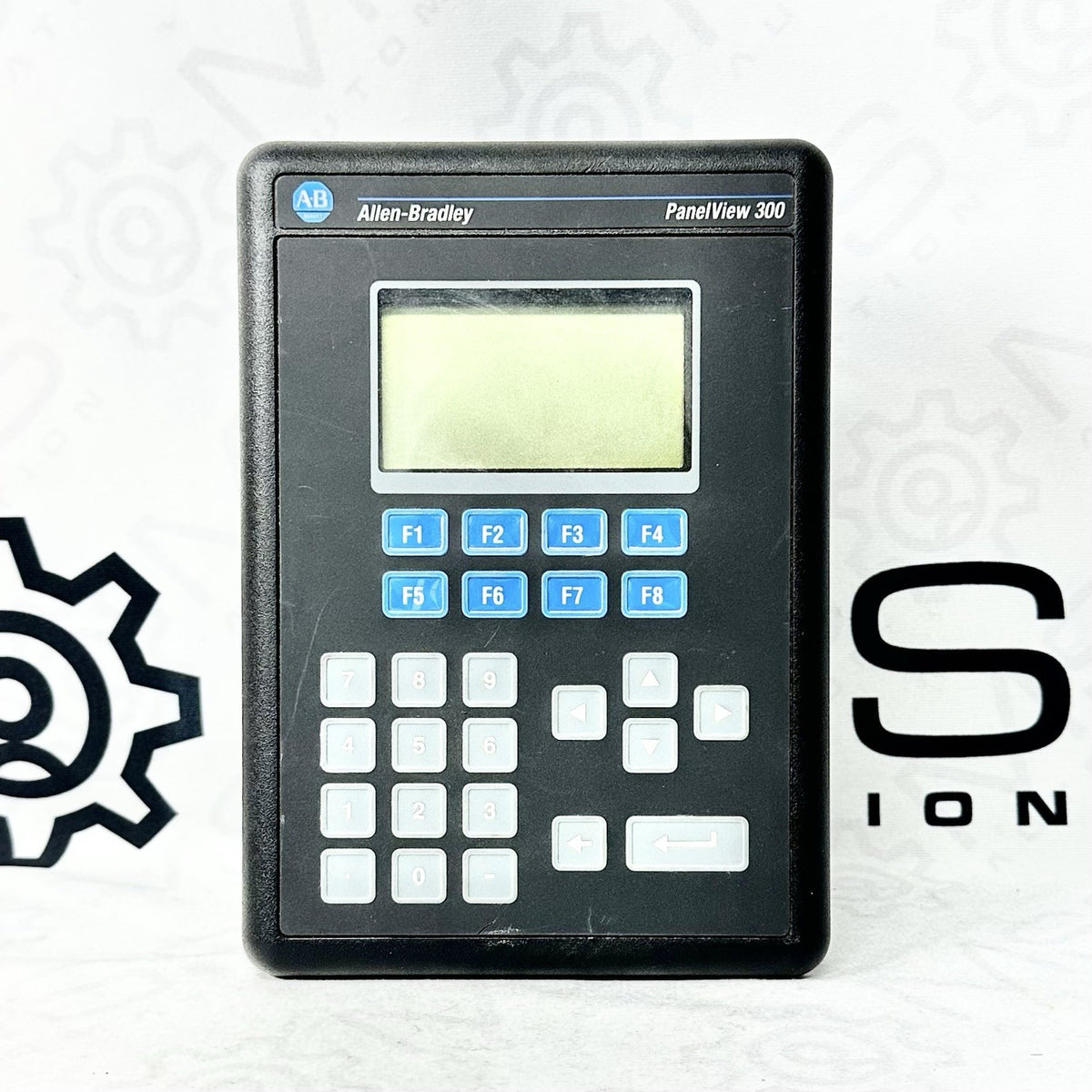 Allen-Bradley 2711-K3A17L1 PanelView 300 keypad terminal photographed for MSS Automation's own eBay listing; real product reference photo.