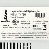 Hope Industrial Systems HIS-ML17-CTBH — original stock photo, model and condition reference
