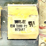 3801.01 Open-Frame Industrial Control Transformer — original stock photo 2