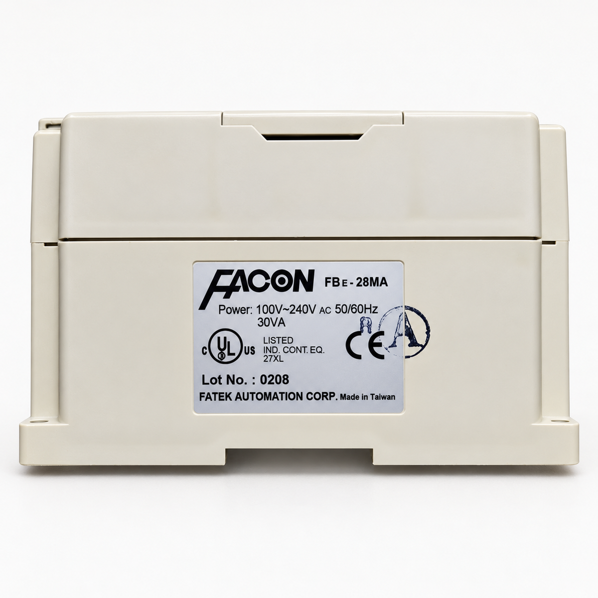 Fatek Facon FBE-28MA — photorealistic representative rendition based on an exact-model reference; not an actual-stock photograph