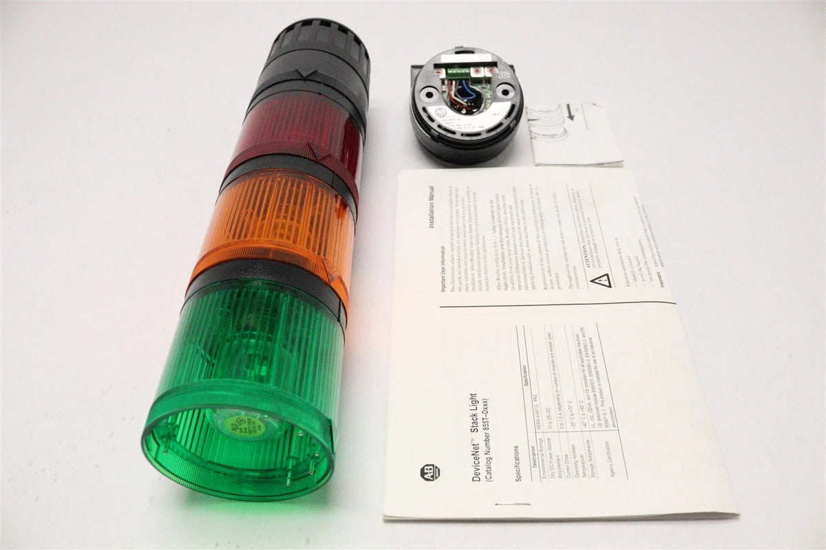Allen Bradley 1000-855T-25 — representative exact-model reference photograph; not confirmation of actual stock condition