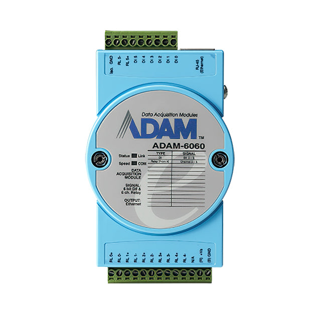 Advantech ADAM-6060-D Ethernet I/O module — representative model photograph