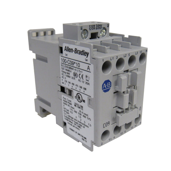 Allen-Bradley 100-C09D10 IEC contactor — representative model photograph