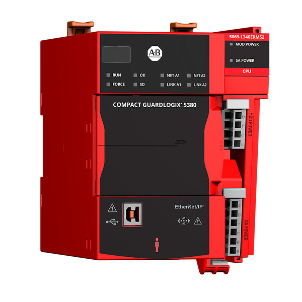 Allen-Bradley 5069-L340ERMS2 Compact GuardLogix 5380 Safety Controller — manufacturer model image