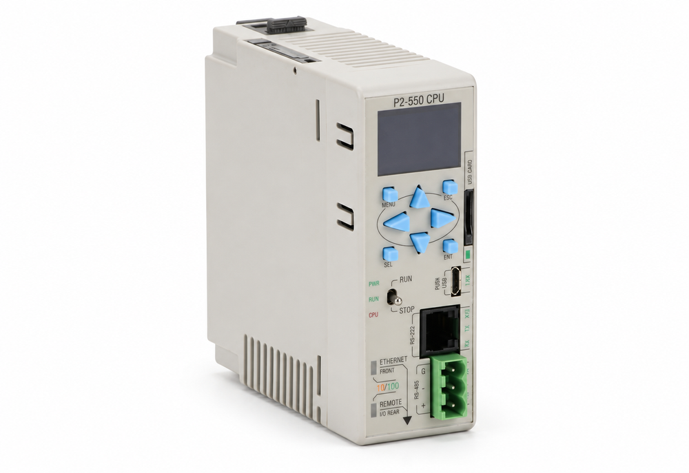 AutomationDirect P2-550 Productivity2000 PLC CPU — representative model image