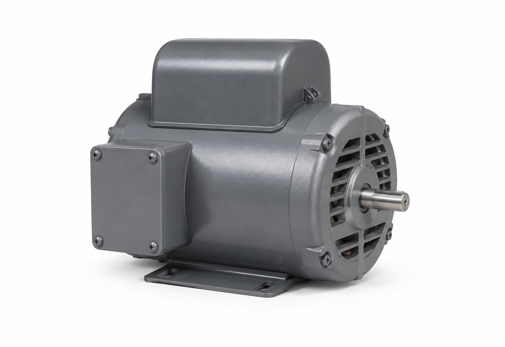 Baldor L1430T 5 HP Single-Phase AC Motor — representative model image