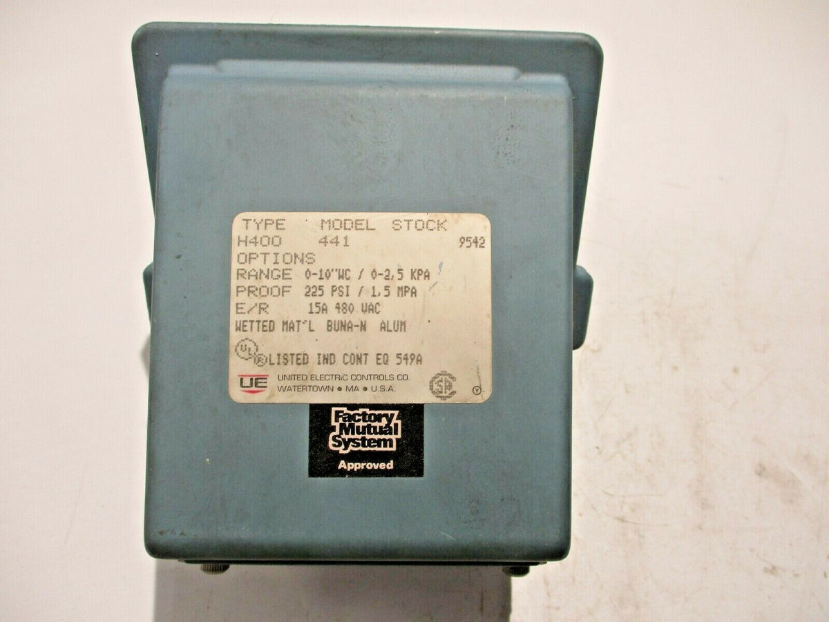 United Electric H400-441 — exact-model reference photo; actual item condition may vary.