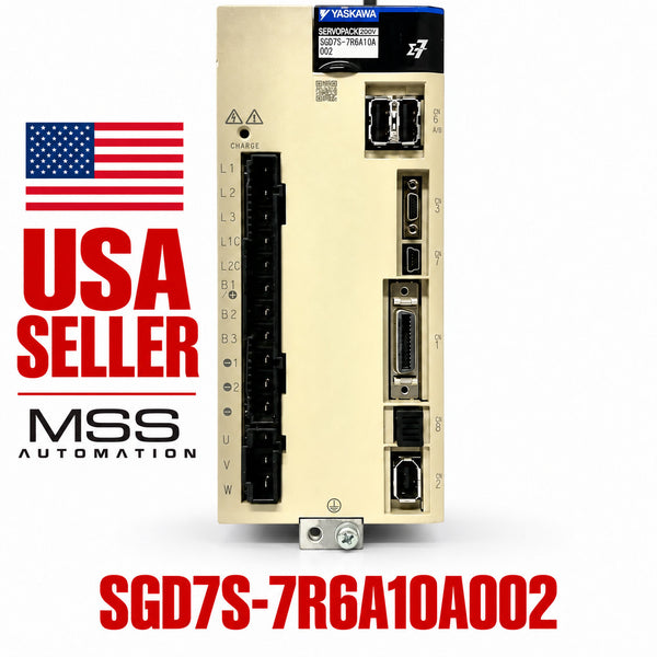 Yaskawa SGD7S-7R6A10A002 — exact-model reference photo; actual item condition may vary.
