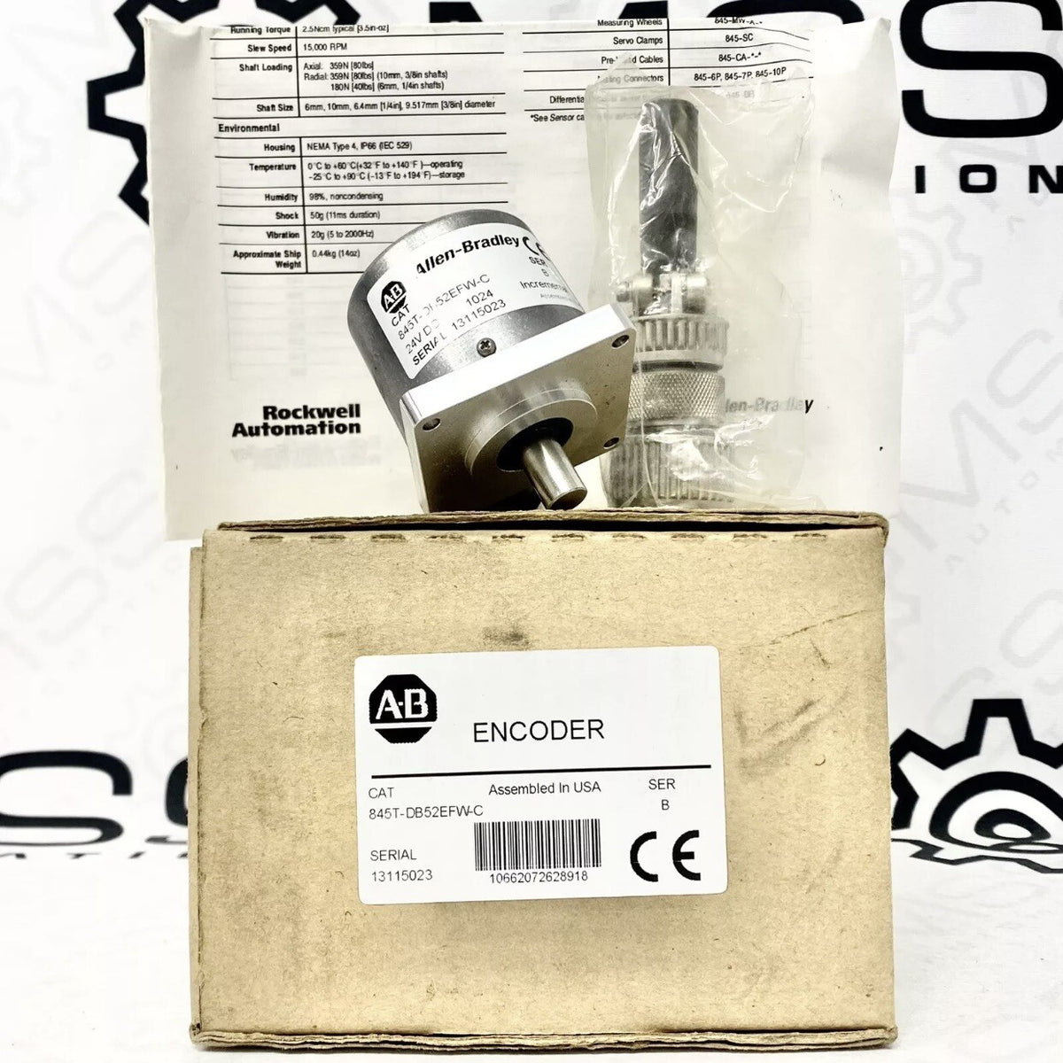 Allen Bradley 845T-DB52EFW-C — representative exact-model reference photo