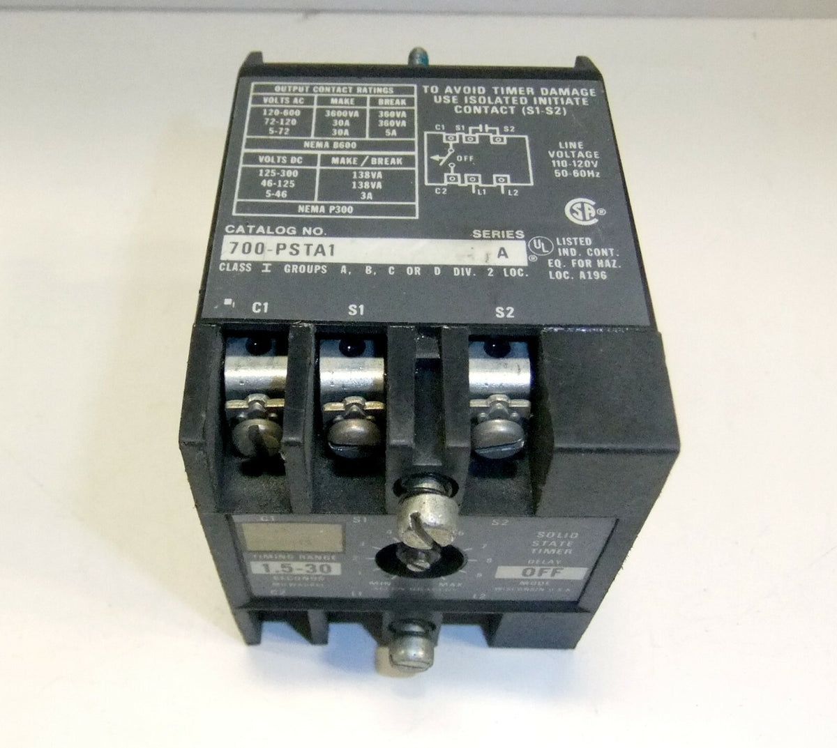 Allen Bradley 700-PSTA1 — representative exact-model reference photo