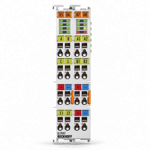 Beckhoff EL7047 EtherCAT stepper motor terminal — representative model image