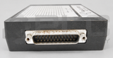 AI-generated representative rendition — Black Box ME001A, male serial connector detail; based on external PLCTOOLBOX SUPPLY example. Not actual MSS stock or condition. Source original retained.