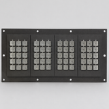 AI-generated representative rendition — Bosch FWA-BTM3/4-003-16VRS-NN, front 60-key panel; based on MSS secondary listing photo. Original retained; catalog identification review pending.