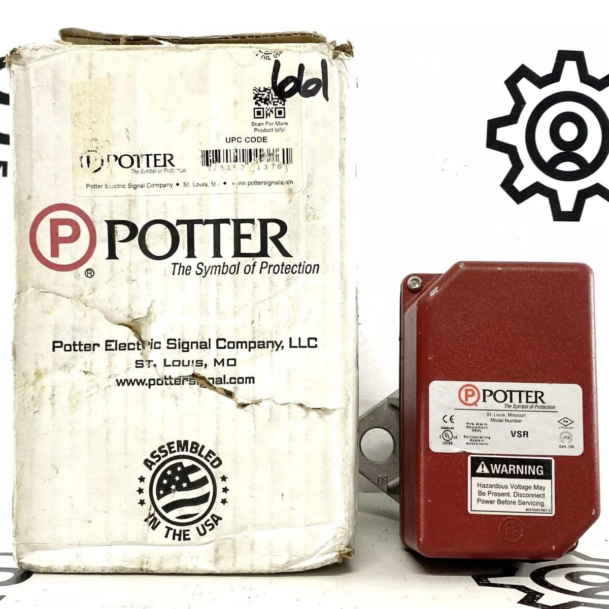 Potter 354L — original photograph from MSS secondary eBay listing 397281852966; representative stock reference; catalog identification review pending.