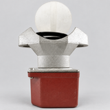 AI-generated representative rendition — Potter 354L, rear and mounting bracket; based on MSS secondary listing photo. Original retained; catalog identification review pending.