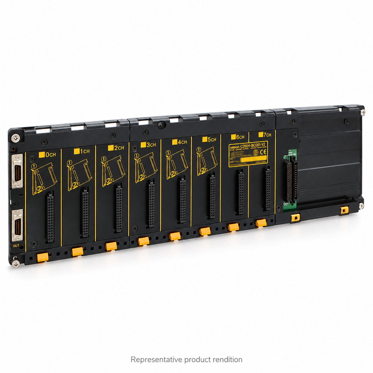 Omron C200H-BC081-V2 — Representative product rendition