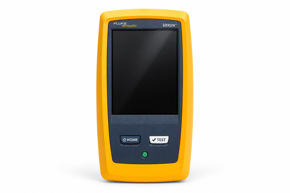 Fluke Networks DSX-5000 cable analyzer mainframe — representative product image