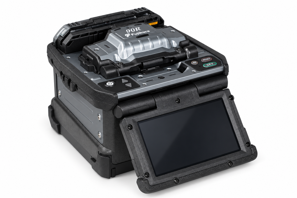Fujikura 90R ribbon fusion splicer — representative product image