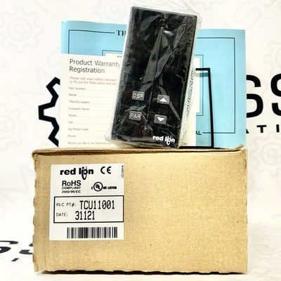 Red Lion Controls TCU11001 Temperature Controller NEMA 4X IP65 4-20mA Dual Alarm