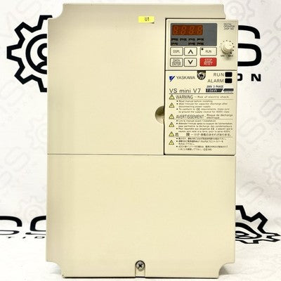 Yaskawa CIMR-V7AA27P5 VS Mini V7 Variable Frequency Drive 200-230V 39.6A VFD