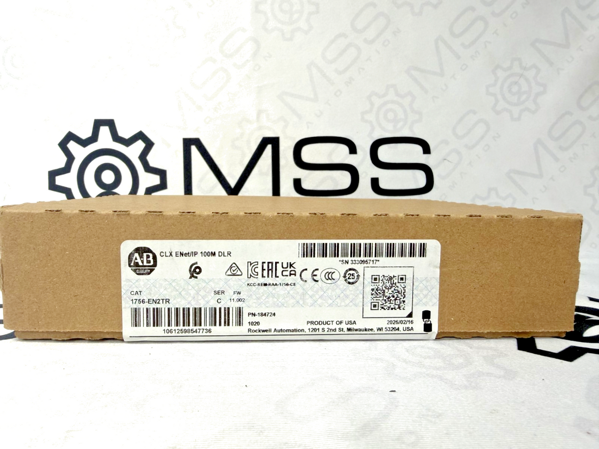 2026 Allen-Bradley 1756-EN2TR Ser C FW 11.002 ControlLogix EtherNet/IP Module
