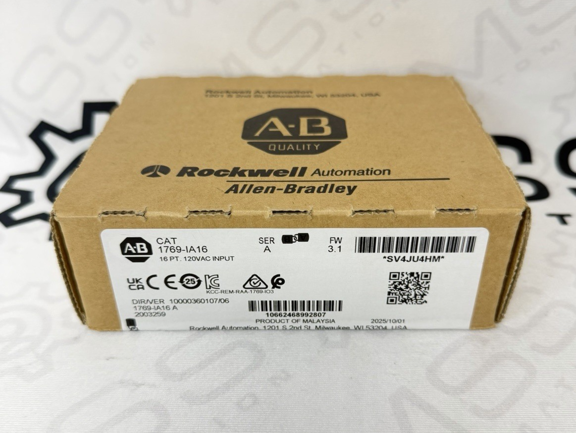 Allen-Bradley 1769-IA16 /A Compact I/O 16 Pt 120VAC Input Module