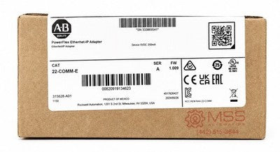 Allen-Bradley 22-COMM-E PowerFlex EtherNet/IP Adapter Ser. A Sealed 2026