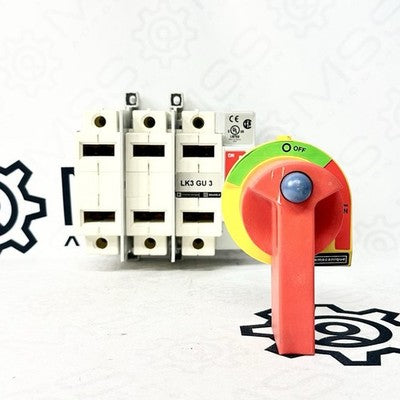 Telemecanique LK3GU3 60A 600V 3-Pole Non-Fusible Disconnect w/ Handle