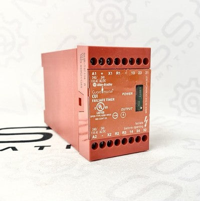 Allen Bradley 440R-T07114 Guardmaster Safety Relay 24V Failsafe Timer