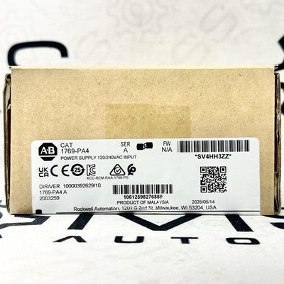 Allen-Bradley 1769-PA4 Compact I/O Power Supply 120/240V