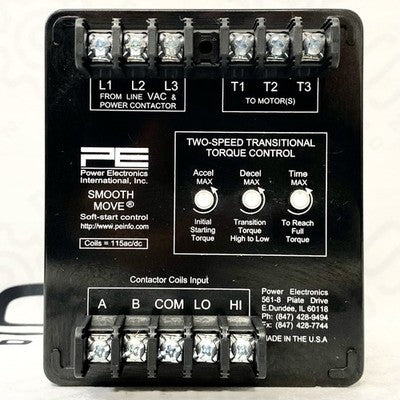 Power Electronics SM5A2L 5A 2-Speed Soft Starter