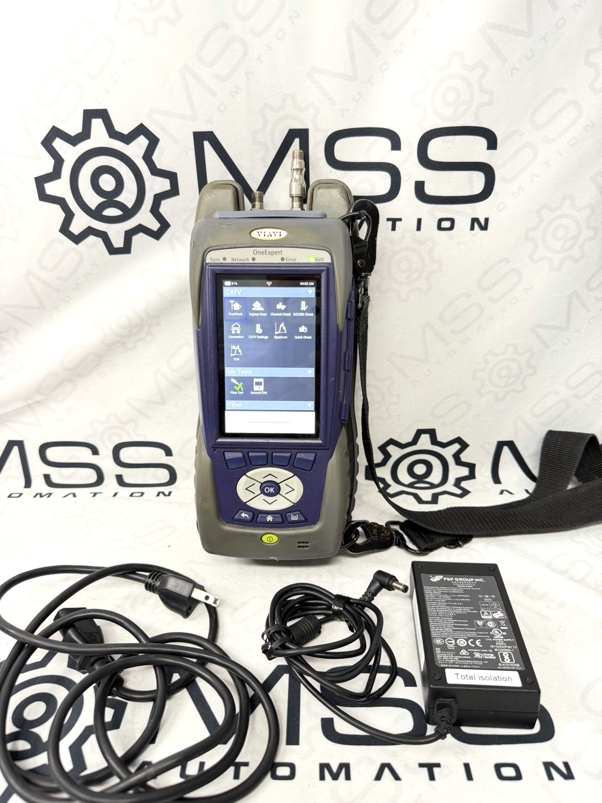 VIAVI OneExpert ONX-620 DOCSIS 3.1 CATV Meter TSX IPX Fiber w/ Charger