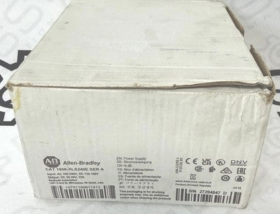 Allen-Bradley 1606-XLS240E Ser. A 24V 10A 240W 1-Phase Power Supply