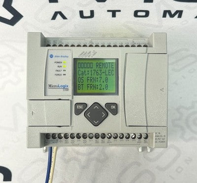 Allen-Bradley 1763-L16BBB MicroLogix 1100 PLC Controller 16 I/O Ser. B
