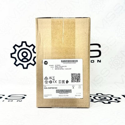 AB 22A-D4P0N104 Sealed Allen Bradley PowerFlex 4 AC Drive 1.5kW 2.0HP