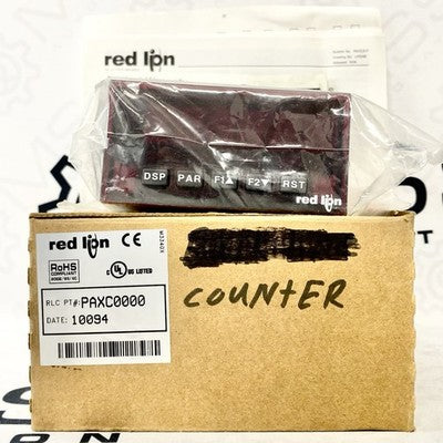 Red Lion PAXC0000 Digital Counter Rate Meter 85-250VAC